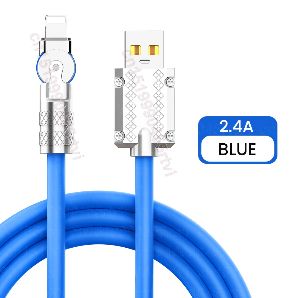 Cáp sạc nhanh EAGLADE ZEEJUL truyền dữ liệu USB bằng TPE mềm xoay 180 độ cho điện thoại