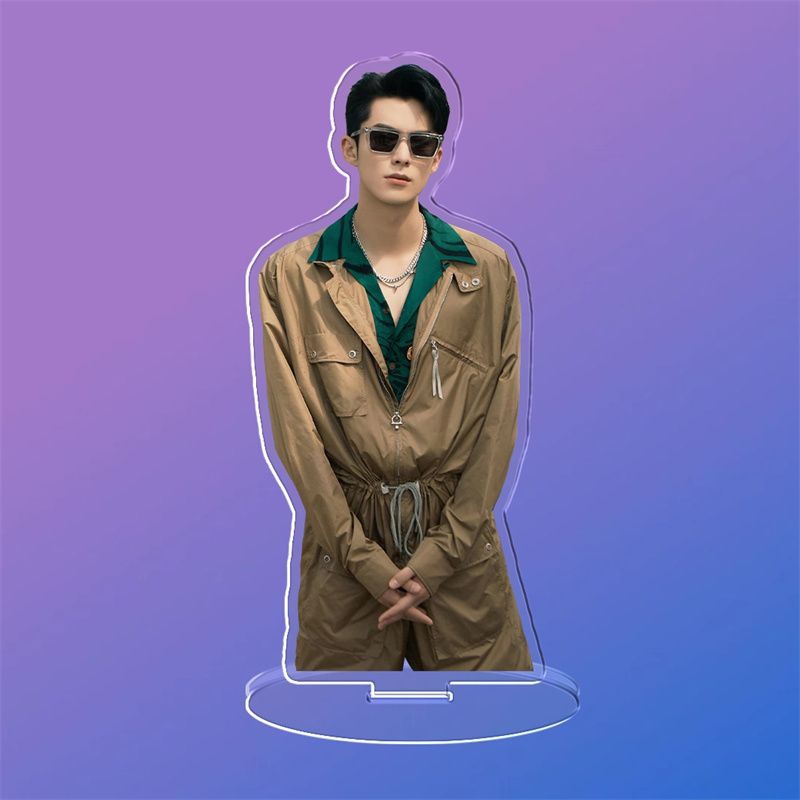 Hot sale hot sale hot sale Bánh sandwich Hai Mặt Bằng acrylic In Họa Tiết Chim Hạc Điện Từ Dùng Trang Trí Bàn Làm Việc Giao Hàng Nhanh Chóng xiaoduo