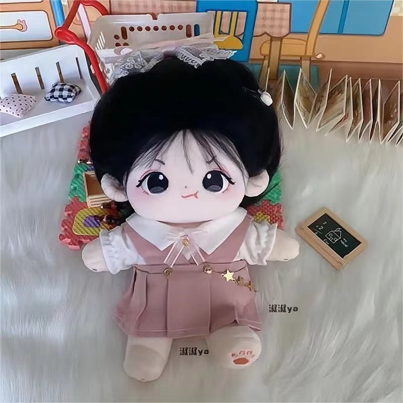 Búp Bê Đồ Chơi Nhồi Bông Cotton Cứng 20cm Đáng Yêu Dành Cho Nữ