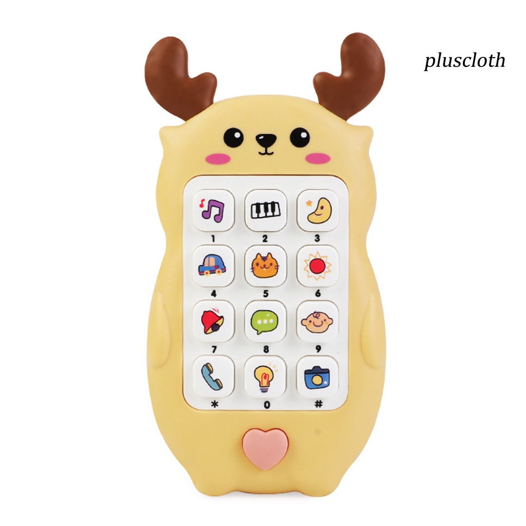 Điện Thoại Đồ Chơi Hình Hươu Phát Triển Trí Tuệ Cho Bé
