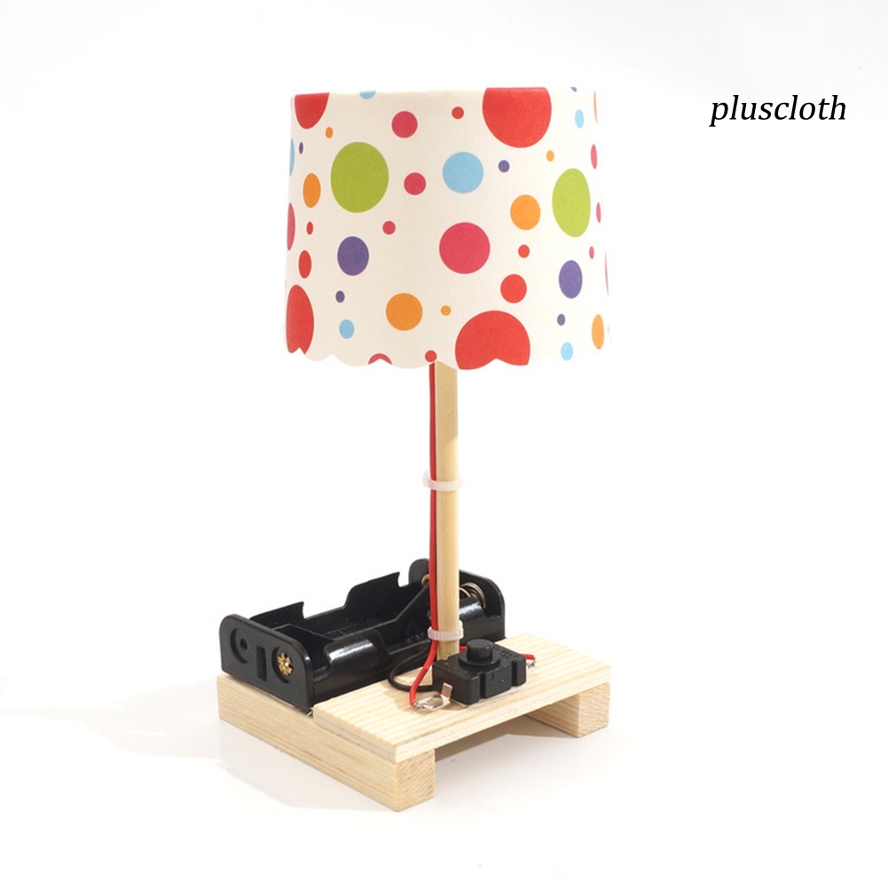 Bộ Đồ Chơi Thí Nghiệm Vật Lý Đèn Bàn Tự Lắp Ráp Cho Bé