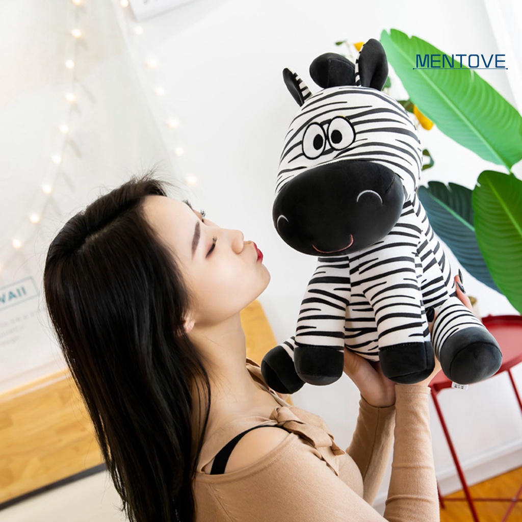 Thú Nhồi Bông Hình Ngựa Vằn Hoạt Hình Đa Năng Cao 40cm