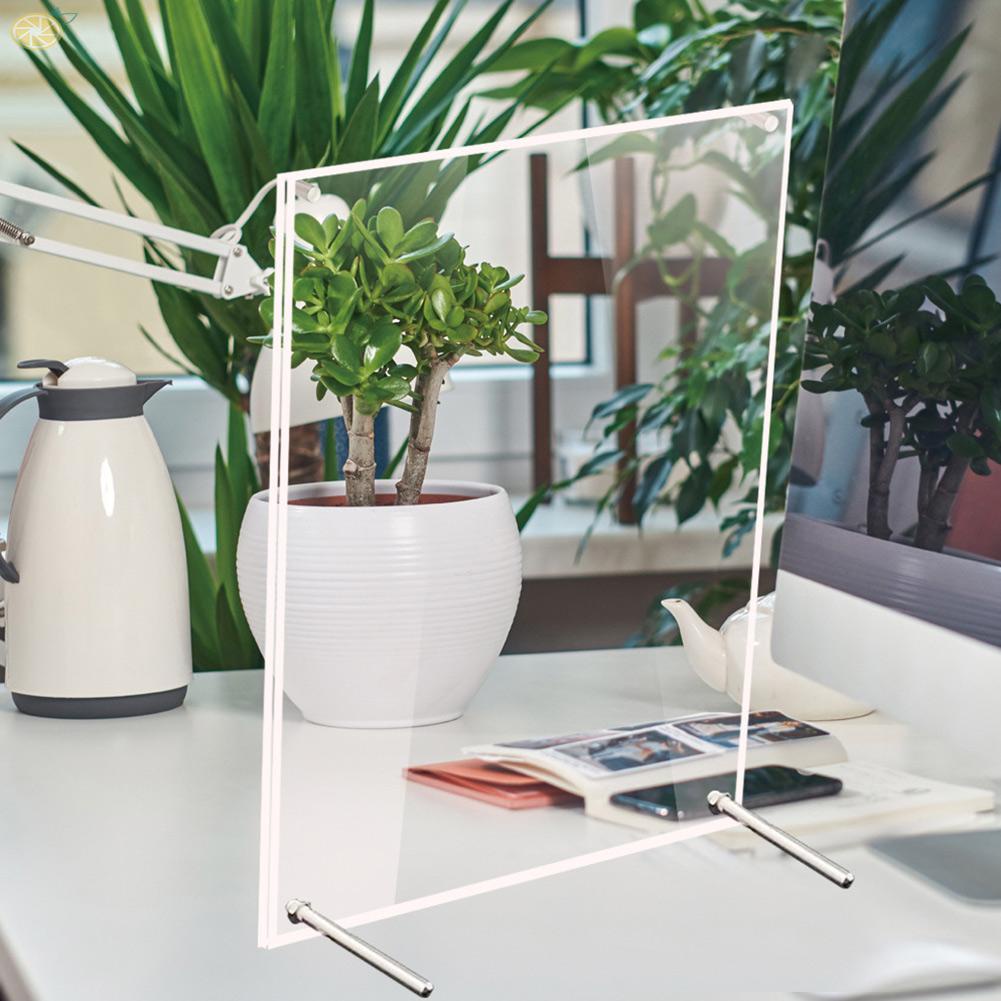 【VARSTR】Photo Frames Instagram Picture Transparent Acrylic Panel Decorate Desktop