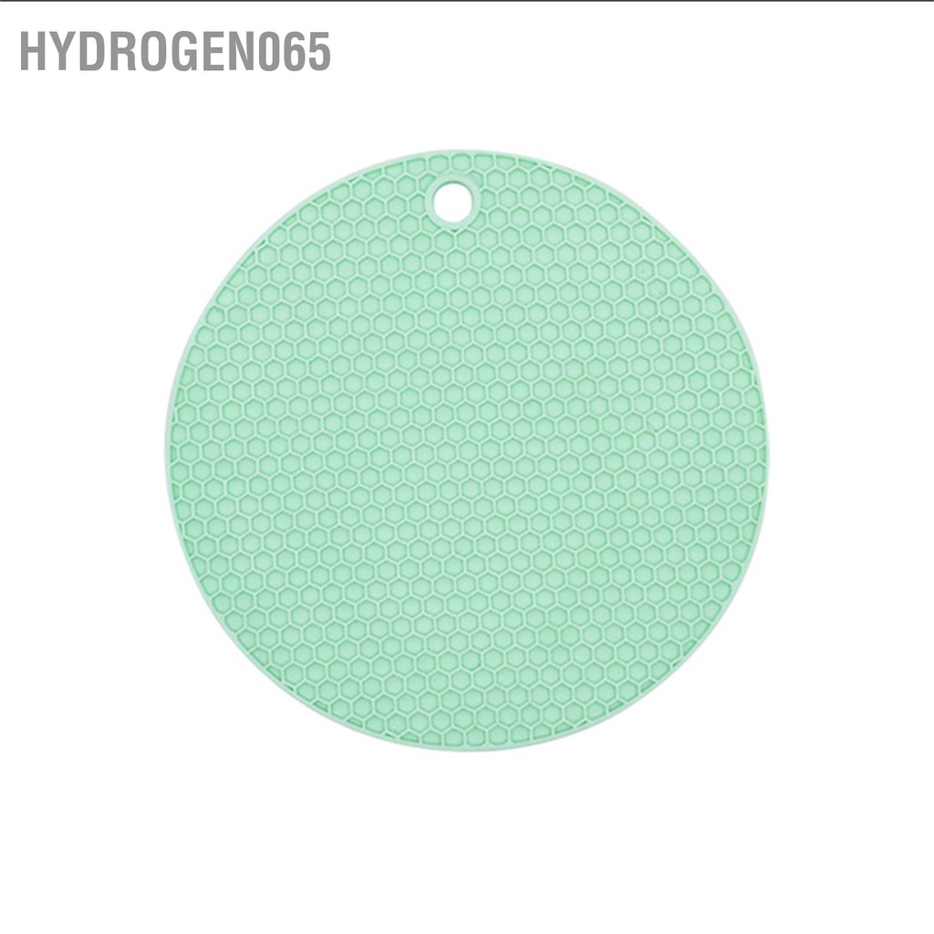 Hydrogen065 Placemat tròn Cao su độc hại miễn phí Chống trơn trượt Bàn cách nhiệt có thể giặt được Tấm cho bát cốc