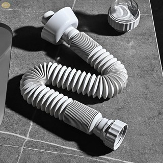 【VARSTR】Drain Pipe Arbitrary Bending Elastic Material Kitchen Hose Sink Deodorant