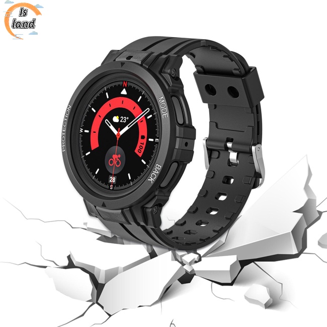 Dây Đeo Silicon Thay Thế Nhiều Màu Sắc Cho Đồng Hồ Thể Thao Samsung Galaxy Watch5 Pro 45mm