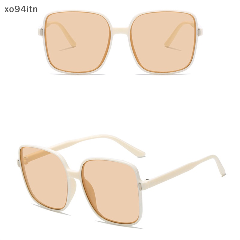 Kính Mát Gọng Vuông Chống Tia UV Màu Sắc Gradient Thời Trang Cho Nữ