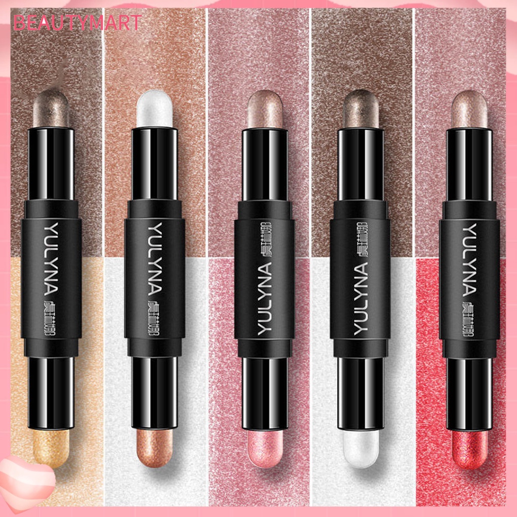 Phấn Mắt Dạng Thỏi Thiết Kế Hai Đầu Màu Gradient Lấp Lánh Chống Thấm Nước beautymart