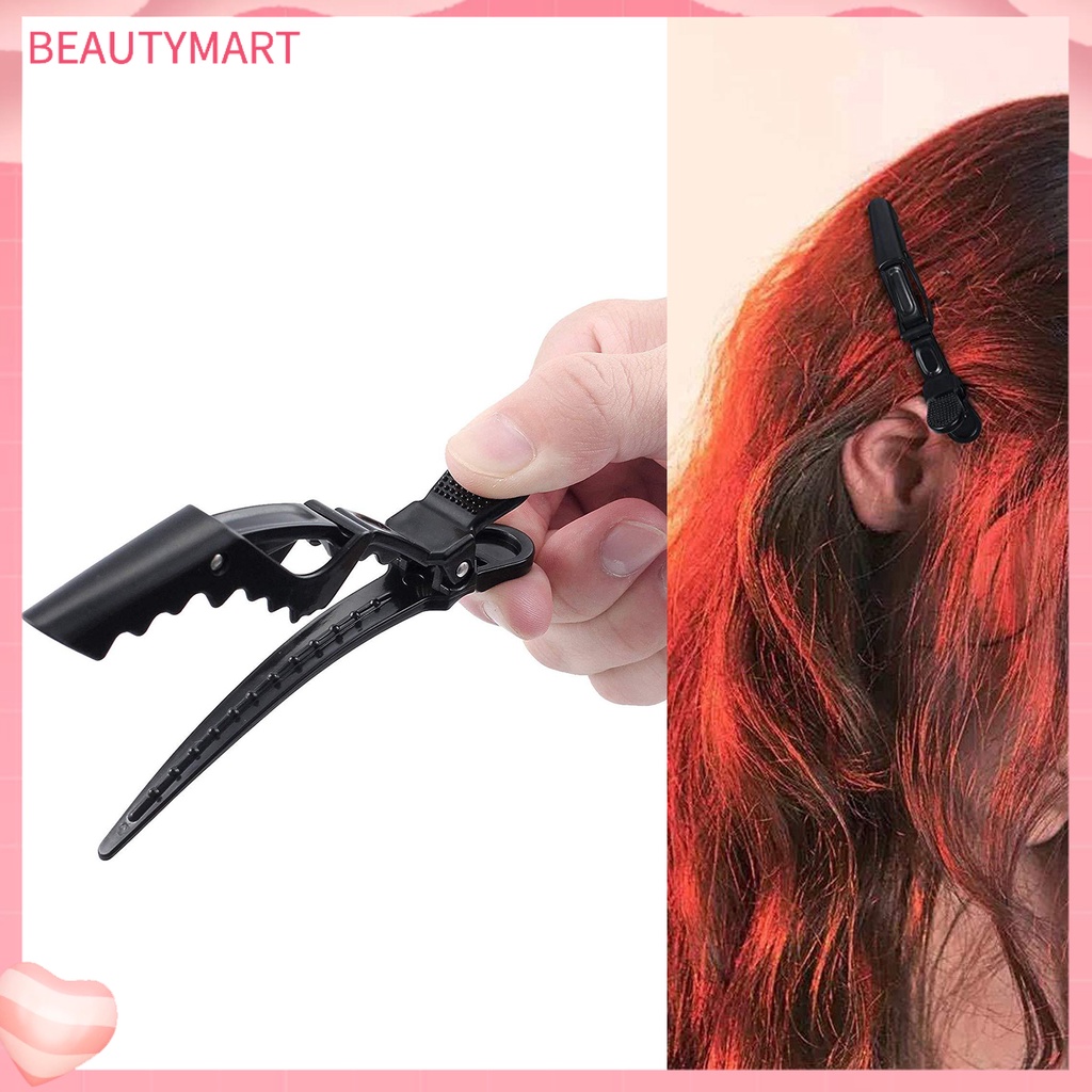 Kẹp Tóc Màu Đen Khối Lượng Nhẹ Thoải Mái Chống Trượt Cho Salon