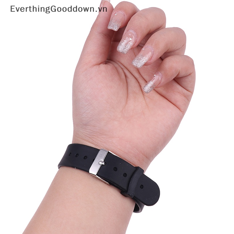 Vòng Đeo Tay Đếm Bước Chân Màn Hình LCD Hiển Thị LCD