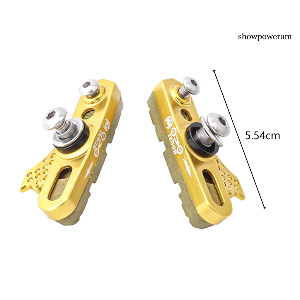 1 Cặp Má Phanh Xe Đạp Độ Cứng Cao MUQZI