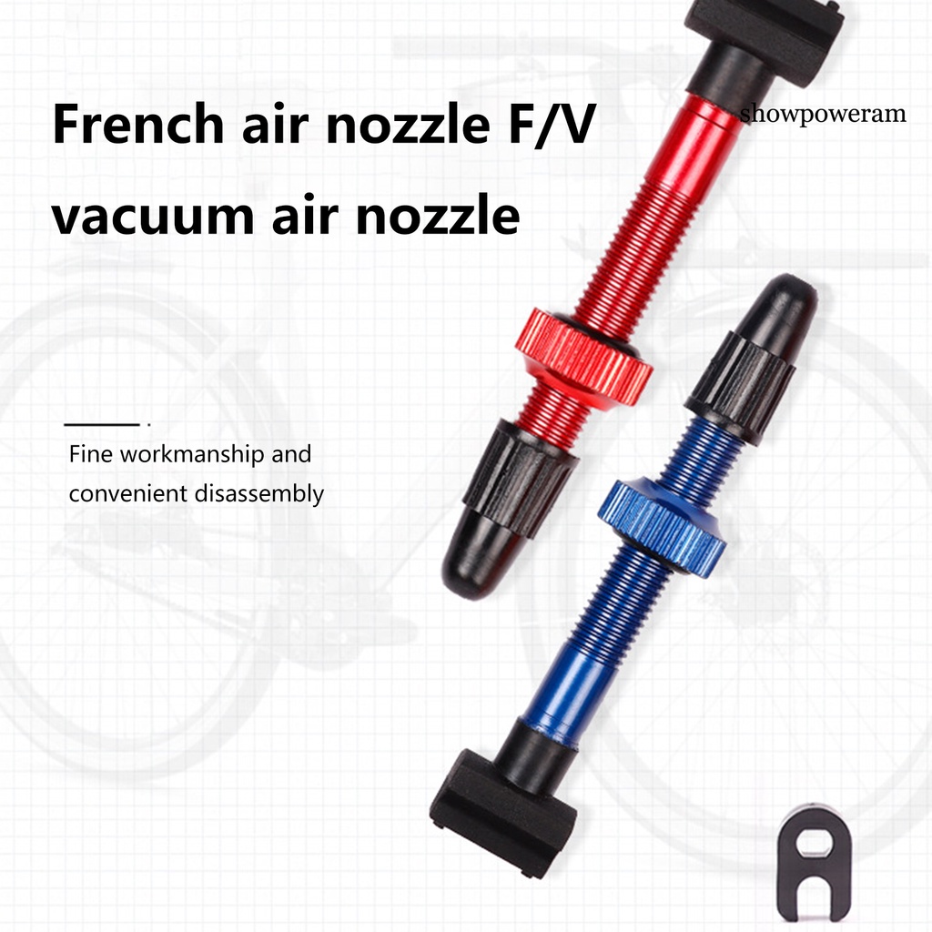 1 Cặp Van Bơm Hơi Xe Đạp Chống Thấm Nước Bền Chắc Tiện Dụng