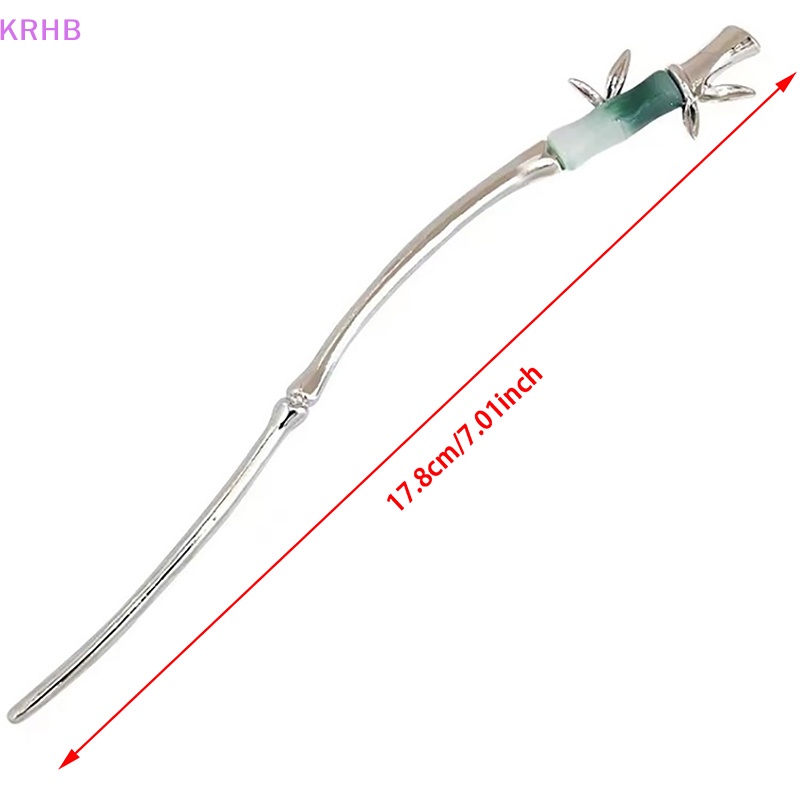 Trâm Cài Tóc Bằng Kim Loại Hình Cây Tre Phong Cách Trung Hoa Cổ Điển Cho Nữ Mới