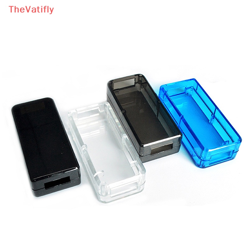 [Thevalifly] Hộp Nhựa Nhỏ Đựng Bộ Phận Kiểm Tra Nguồn Điện USB Chất Lượng Cao