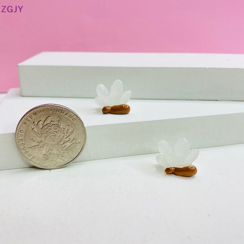 Set 10 Mô Hình San Hô Nhựa Trong Suốt Màu Dạ Quang Trang Trí Nhà Búp Bê Mới