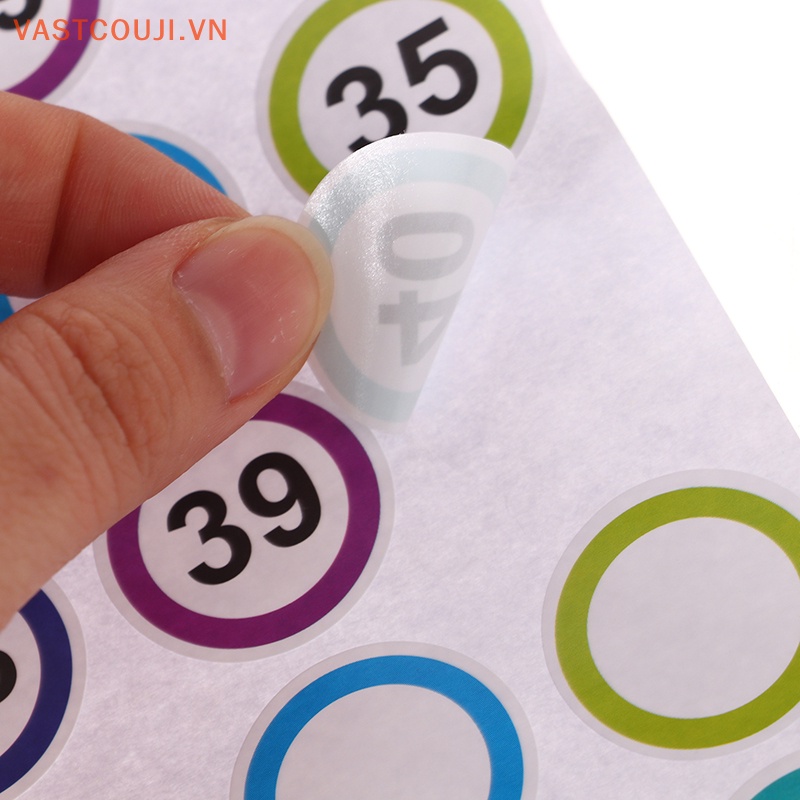 Set 10 Tờ / 1in Giấy Dán Đánh Bóng Móng Tay Tự Dính