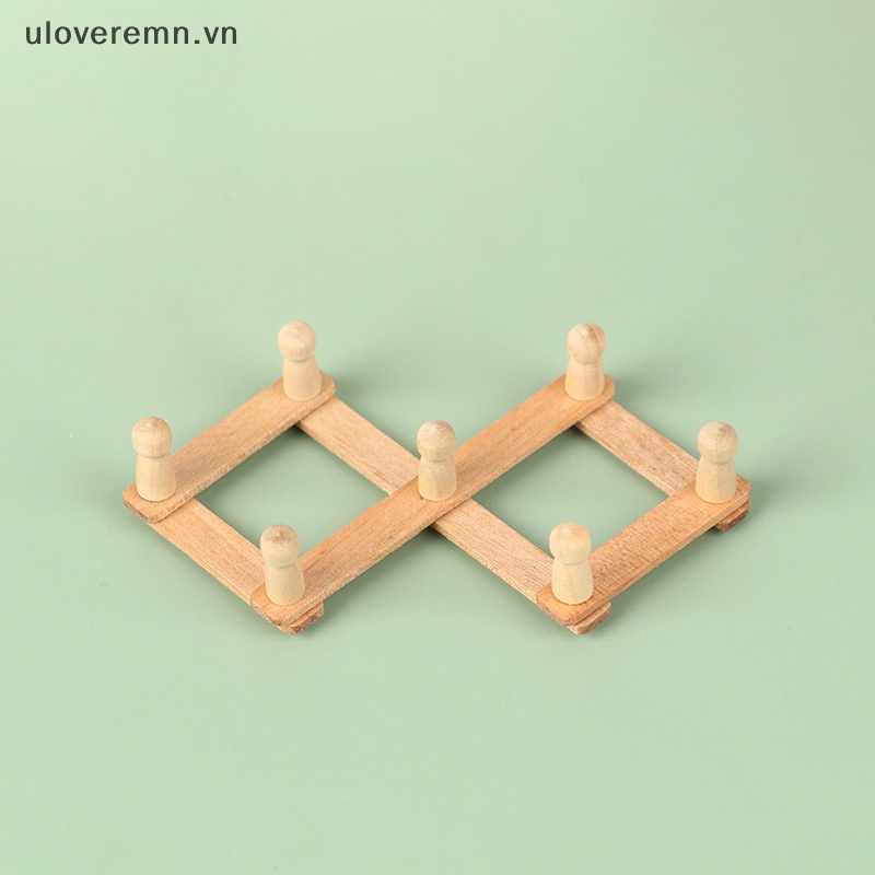 Móc Treo Quần Áo Gắn Tường Tỉ Lệ 1: 12 Trang Trí Nhà Búp Bê