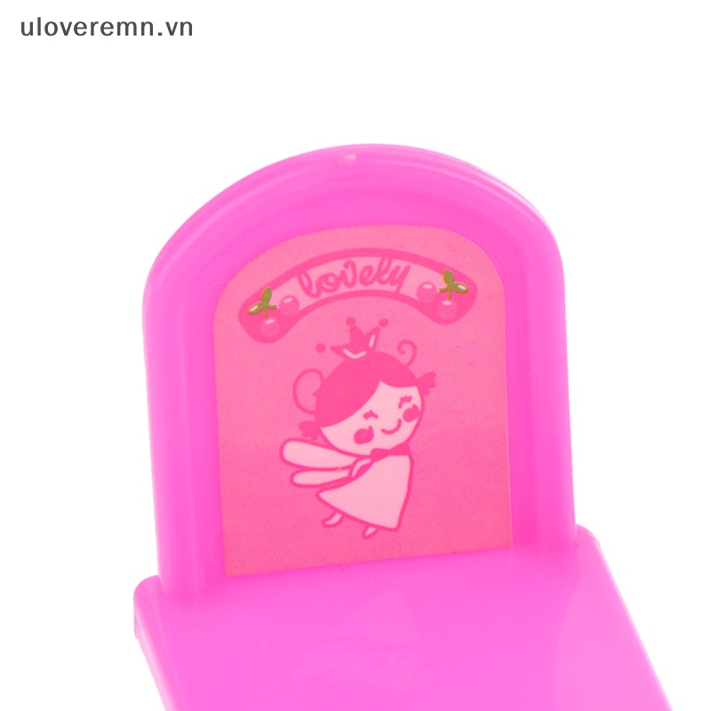 1 Bộ Bàn Ghế Nội Thất Mini Tỉ Lệ 1: 12 Cho Nhà Búp Bê
