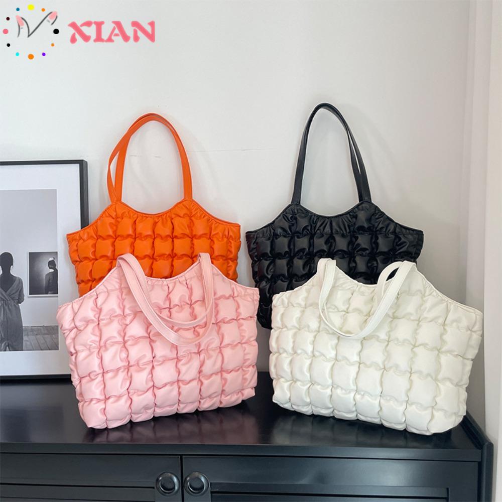 Túi Tote Đeo Vai Kích Cỡ Lớn Thời Trang Mùa Đông Dành Cho Nữ