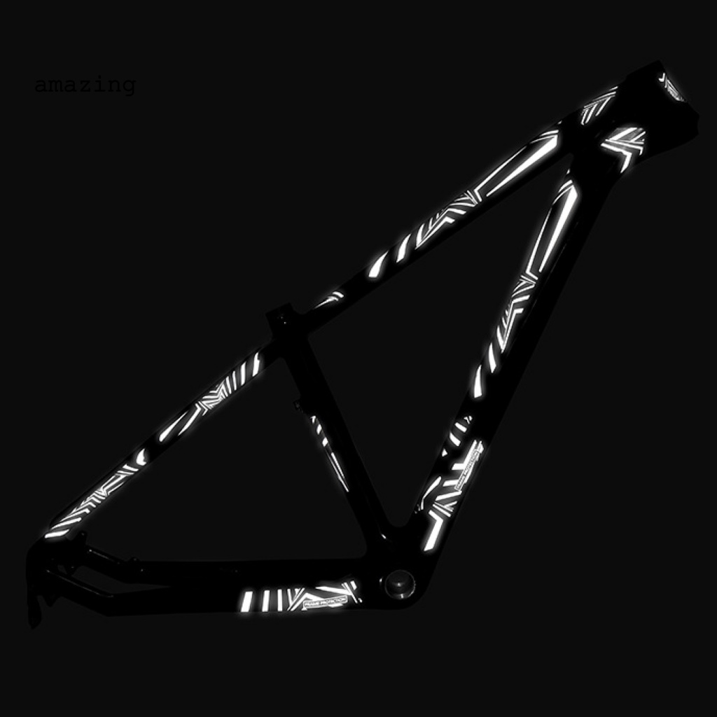 Sticker Phản Quang 3D Chống Thấm Nước Bảo Vệ Xe Đạp DIY