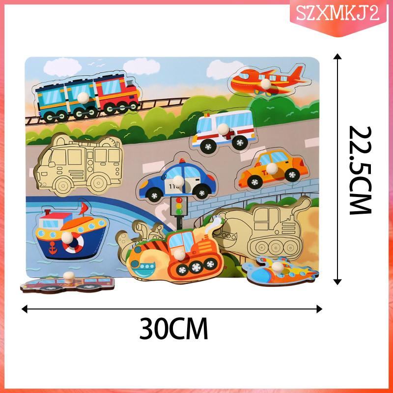 Đồ Chơi Lắp Ghép Bằng Gỗ Hình Hoạt Hình Cho Trẻ Em szxmkj2 [szxmkj2]