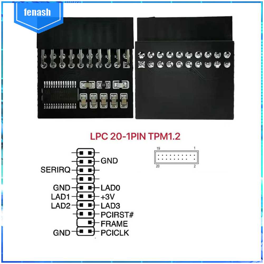 Bo Mạch Chủ Lpc1.2 20 Pin Chuyên Dụng Cho ASUS / Asock [fenash.vn]