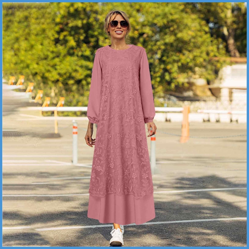 Đầm Ren Dài Rộng Đẹp Phù Hợp Làm Quà Giáng Sinh Cho Nữ Trong Tuần Mua Sắm luvn