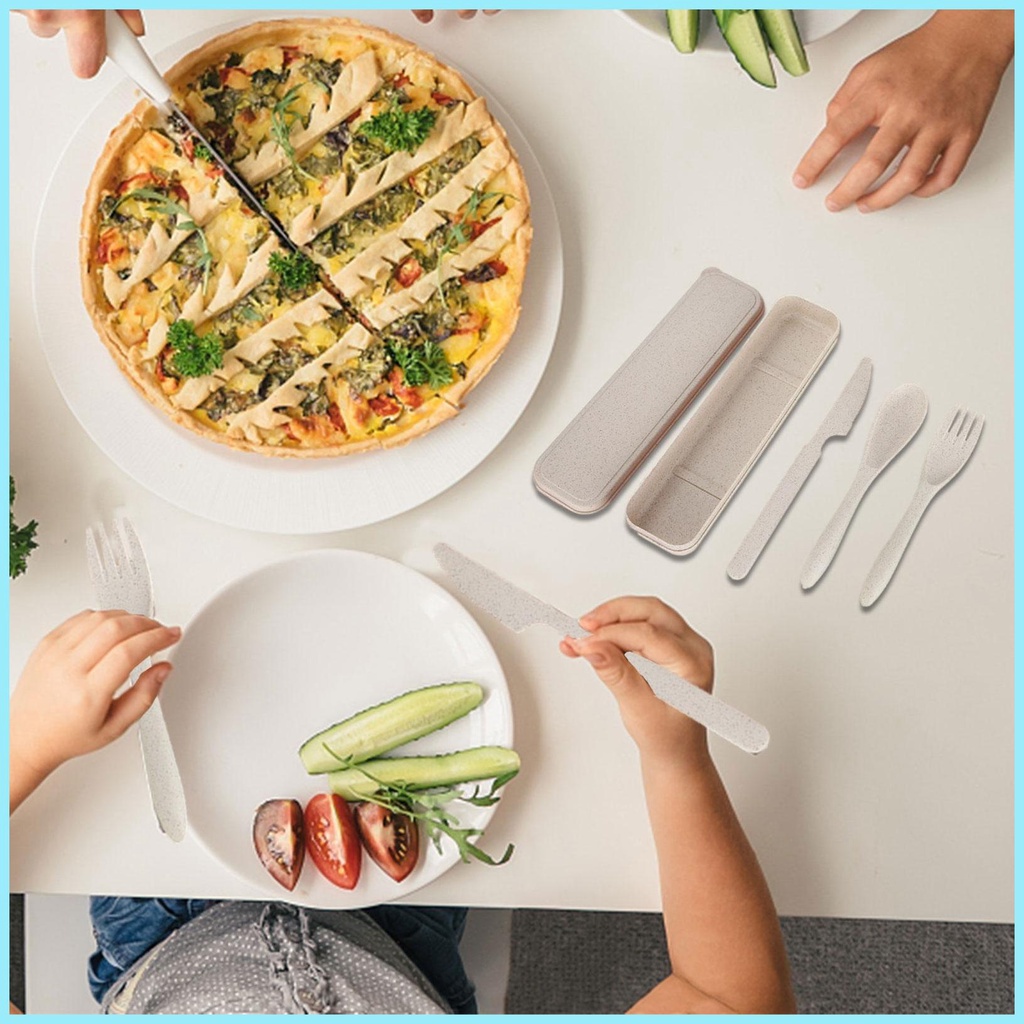 Bộ Muỗng Đũa Nĩa Du Lịch Tiện Lợi