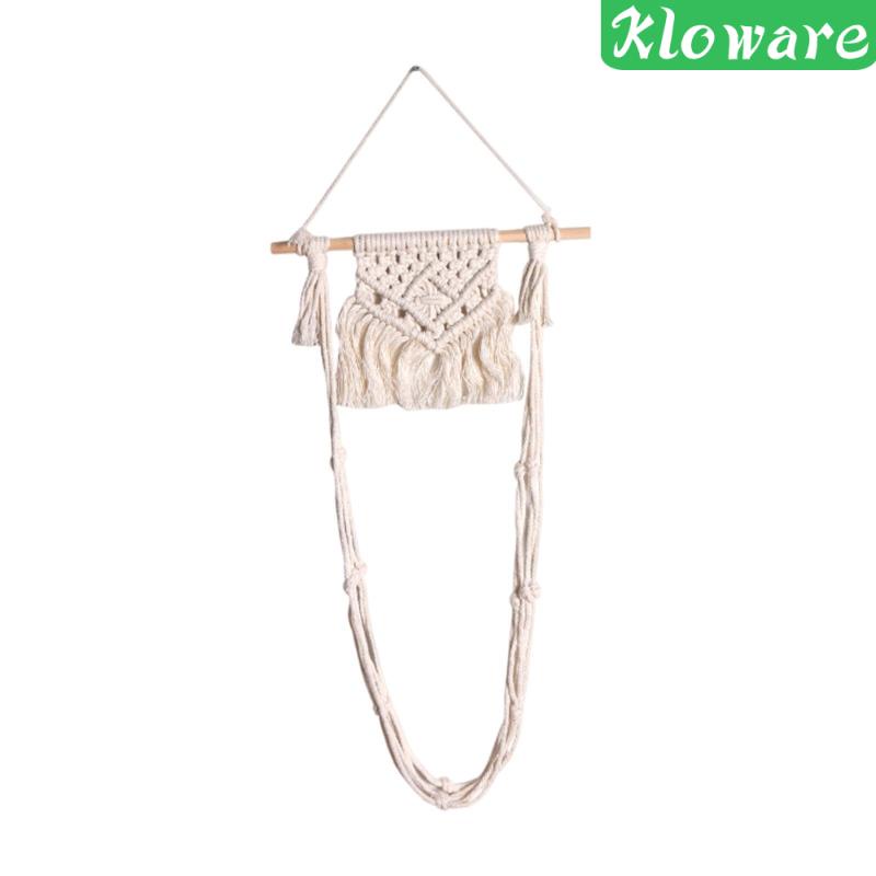 Giá Đỡ Cuộn Giấy Vệ Sinh Bằng Vải Dệt Thủ Công Tiện Lợi Dành Cho Phòng Khách / Phòng Tắm