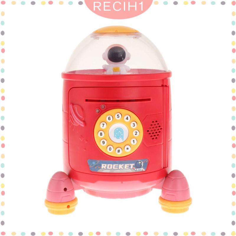 Hộp Đựng Tiền Tiết Kiệm Có Mật Khẩu Tự Động Giáo Dục Cho Bé