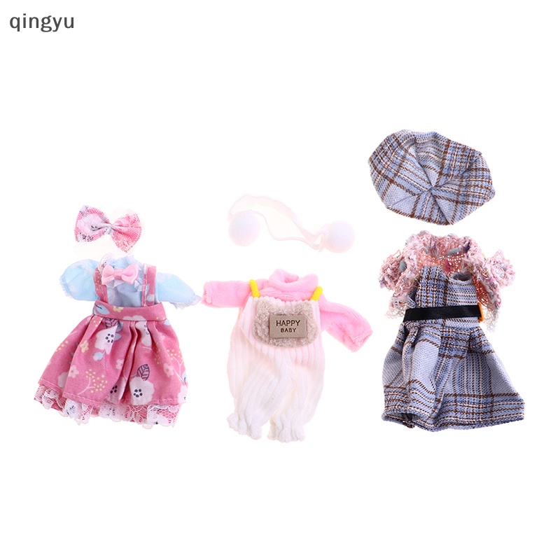 Bộ Quần Áo Dành Cho Búp Bê 16-17cm OB11 1 / 8