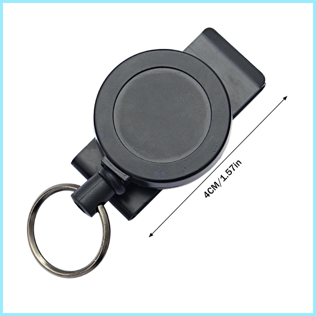 Móc Chìa Khóa Có Dây Thép ABS Chịu Được Sức Nặng Đa Năng