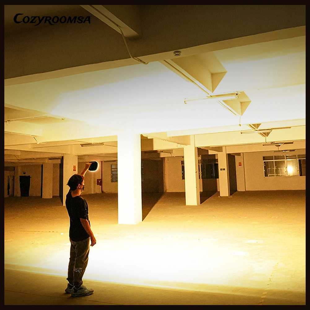 Đèn Chiếu Sáng Khẩn Cấp Mini Có Thể Xoay Kèm Móc Cho Câu Cá Ban Đêm