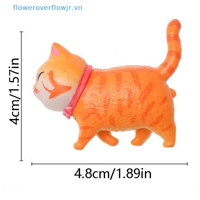 Mô Hình Chú Mèo Đồ Chơi Trang Trí Nhà Cửa