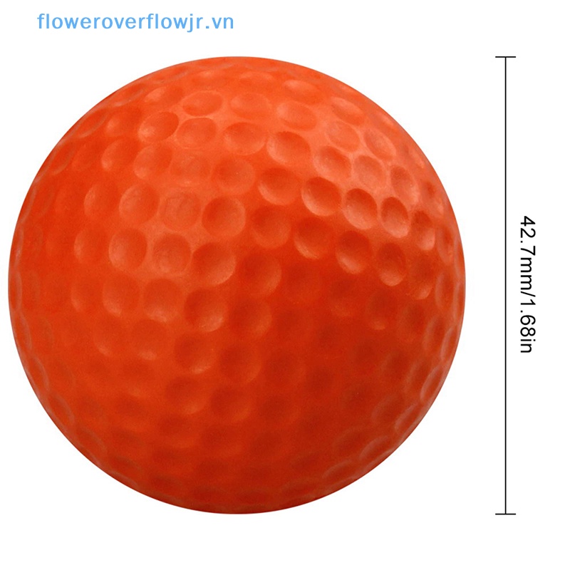 Set 5 Quả Bóng Golf Bằng Xốp PU Mềm Dành Cho Trẻ Em Tập Chơi Trong Nhà