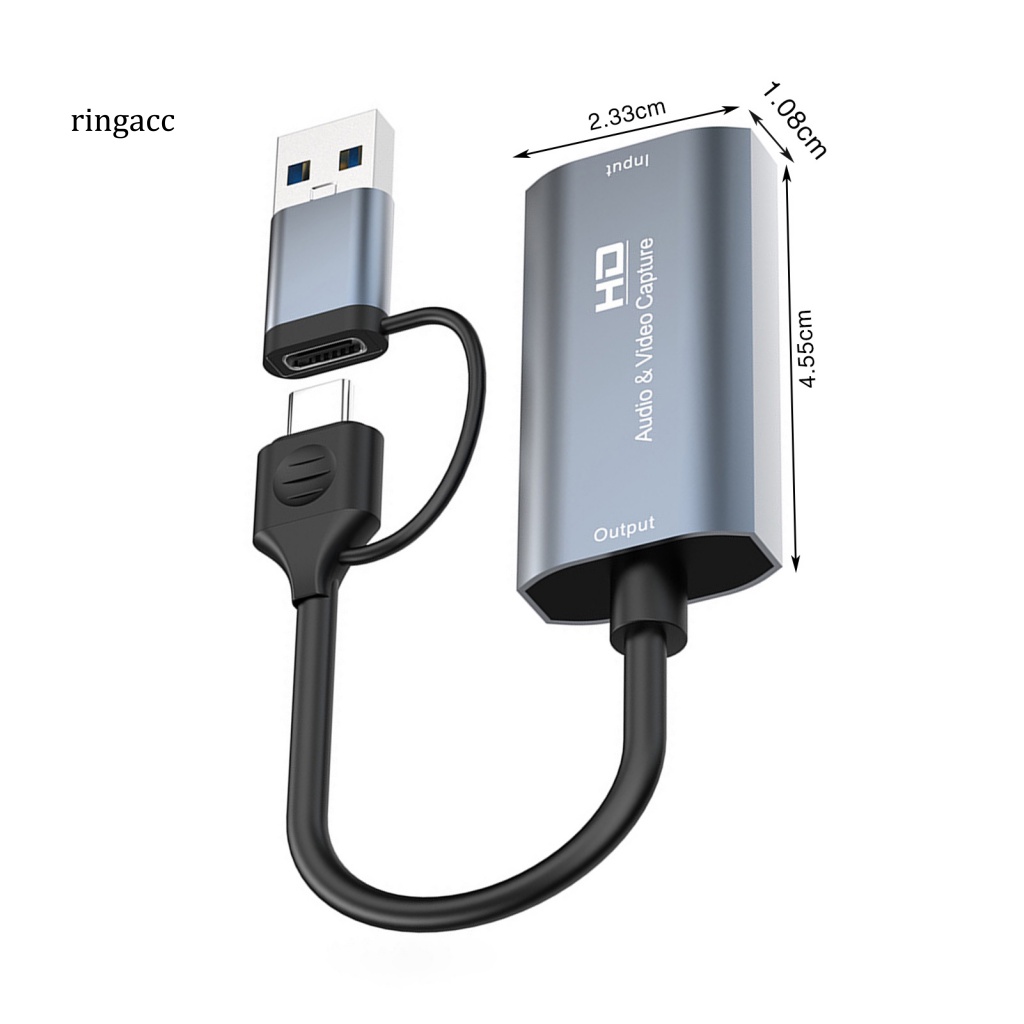 Thẻ Chuyển Đổi Video HDMI-C USB 4K Độ Phân Giải Cao Không Phai Màu