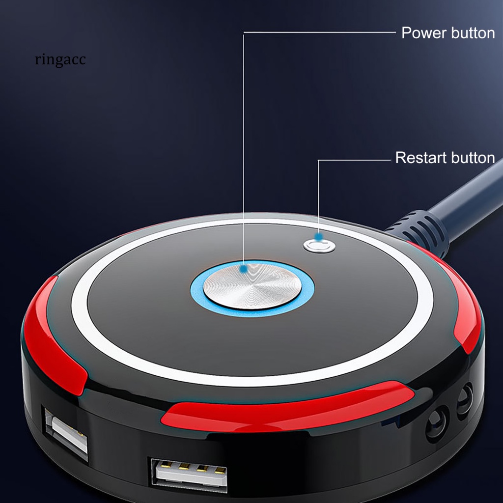 Công Tắc Nguồn 2 Cổng USB Cho Máy Tính Để Bàn