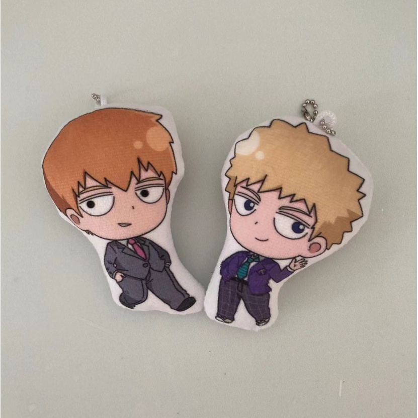 Set 100 Thú Nhồi Bông Mềm Mại Hình Nhân Vật Hoạt Hình Trang Trí Túi Xách Ekubo Kageyama Shigeo