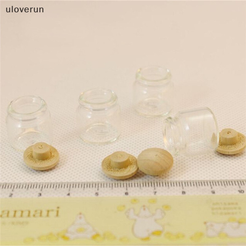 Set 4 Hũ Kẹo / Thức Ăn Tỉ Lệ 1: 12 Trang Trí Nhà Búp Bê