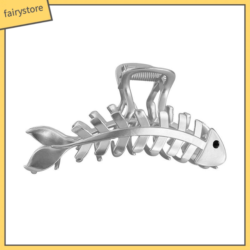 Kẹp Tóc Càng Cá Mập Bằng Kim Loại Chống Trượt Tạo Kiểu Tóc Cho Nữ