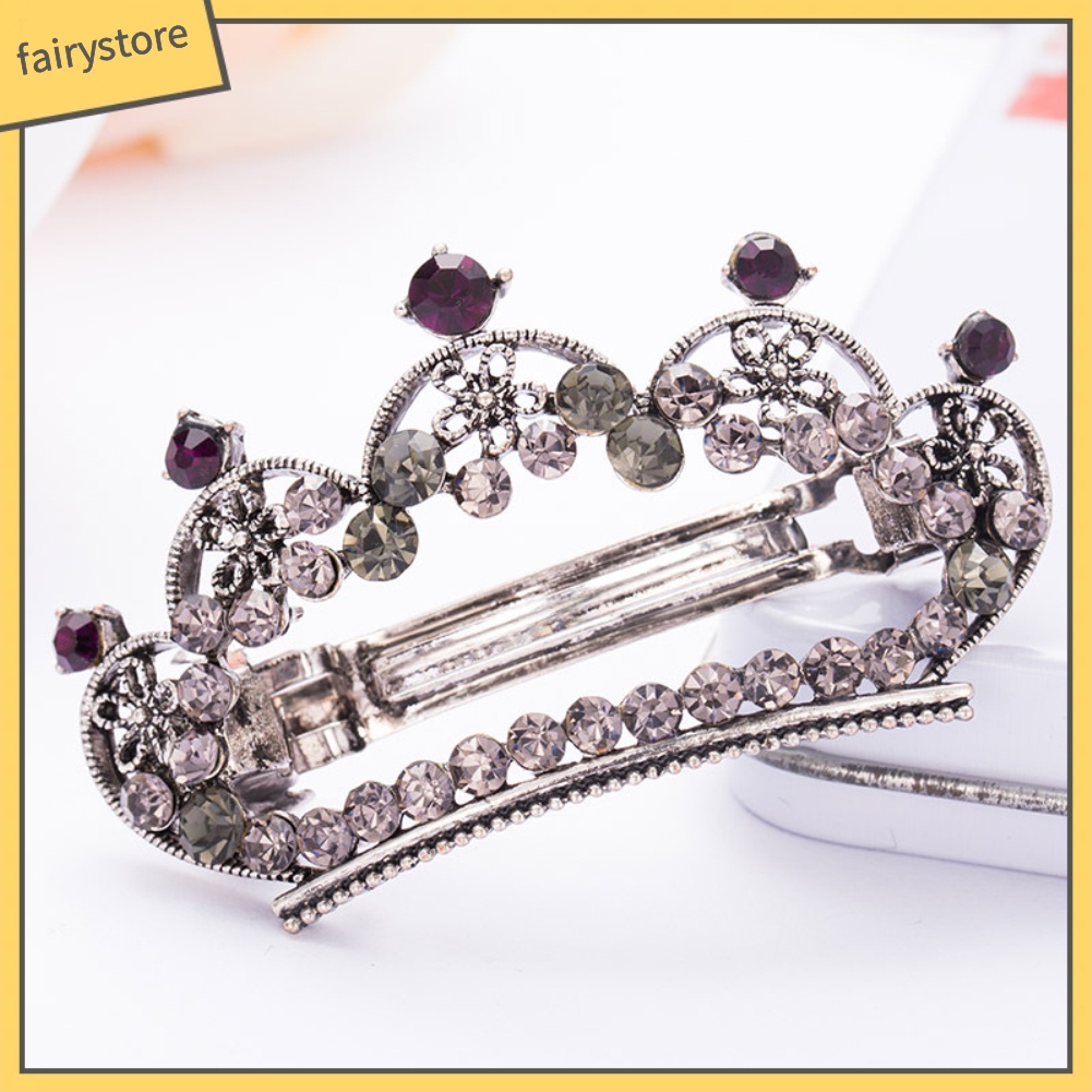 Kẹp TóC HìNh Sao BiểN / TráI Tim ĐíNh Kim Cương Giả ThờI Trang Cho Nữ