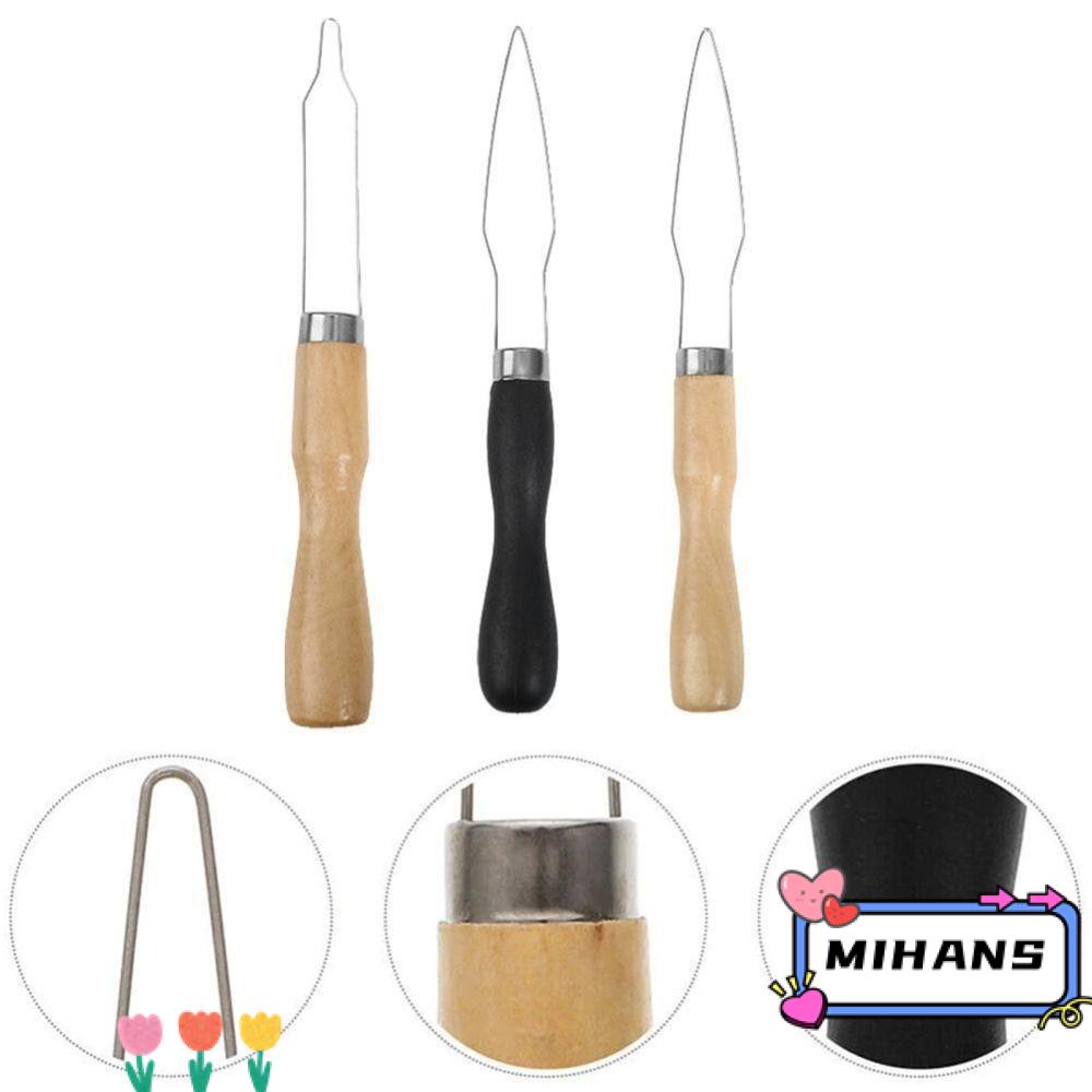 Mih Set 4 Dụng Cụ Hỗ Trợ Xỏ Nút Thắt Lưng Tiện Dụng