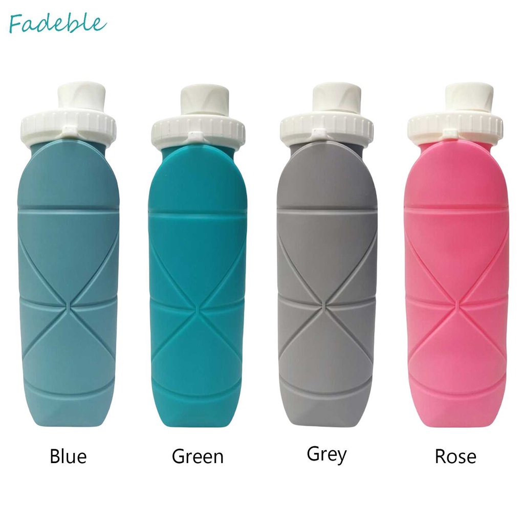 Bình Nước Thể Thao Bằng Silicone Có Thể Gấp Gọn Tiện Dụng