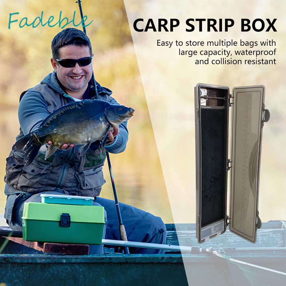 Hộp Đựng Dụng Cụ Câu Cá Bằng Nhựa Cỡ Lớn Chống Thấm Nước Tiện Dụng