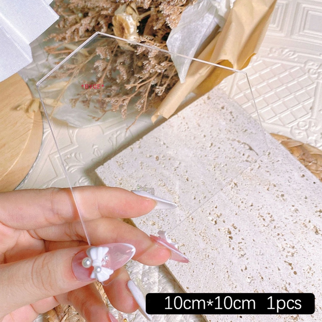 Khay Nhựa Acrylic Trưng Bày Lọ Sơn Móng Tay Tiện Dụng Mới