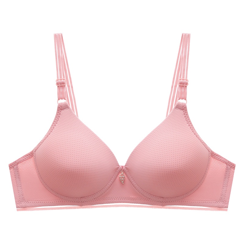 Áo Ngực 2 Dây Mỏng Phong Cách Xuân Hè áo lót sinh viên Áo ngực siêu đẩy siêu nâng ngực