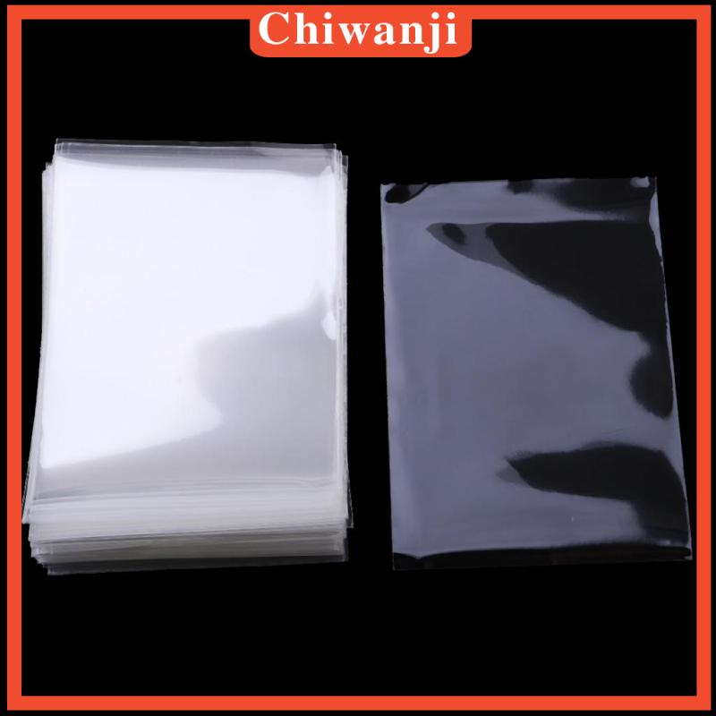 Set 100 Bao Đựng Thẻ Ngân Hàng Trong Suốt Kích Thước 60x90mm