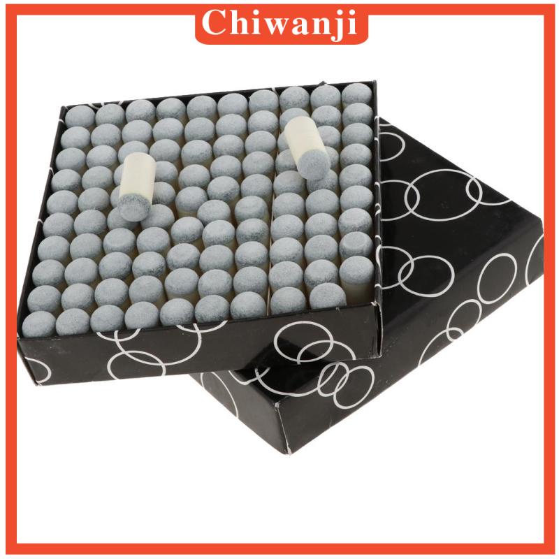Set 100 Đầu Cơ Bida Kích Thước 9mm Chuyên Dụng
