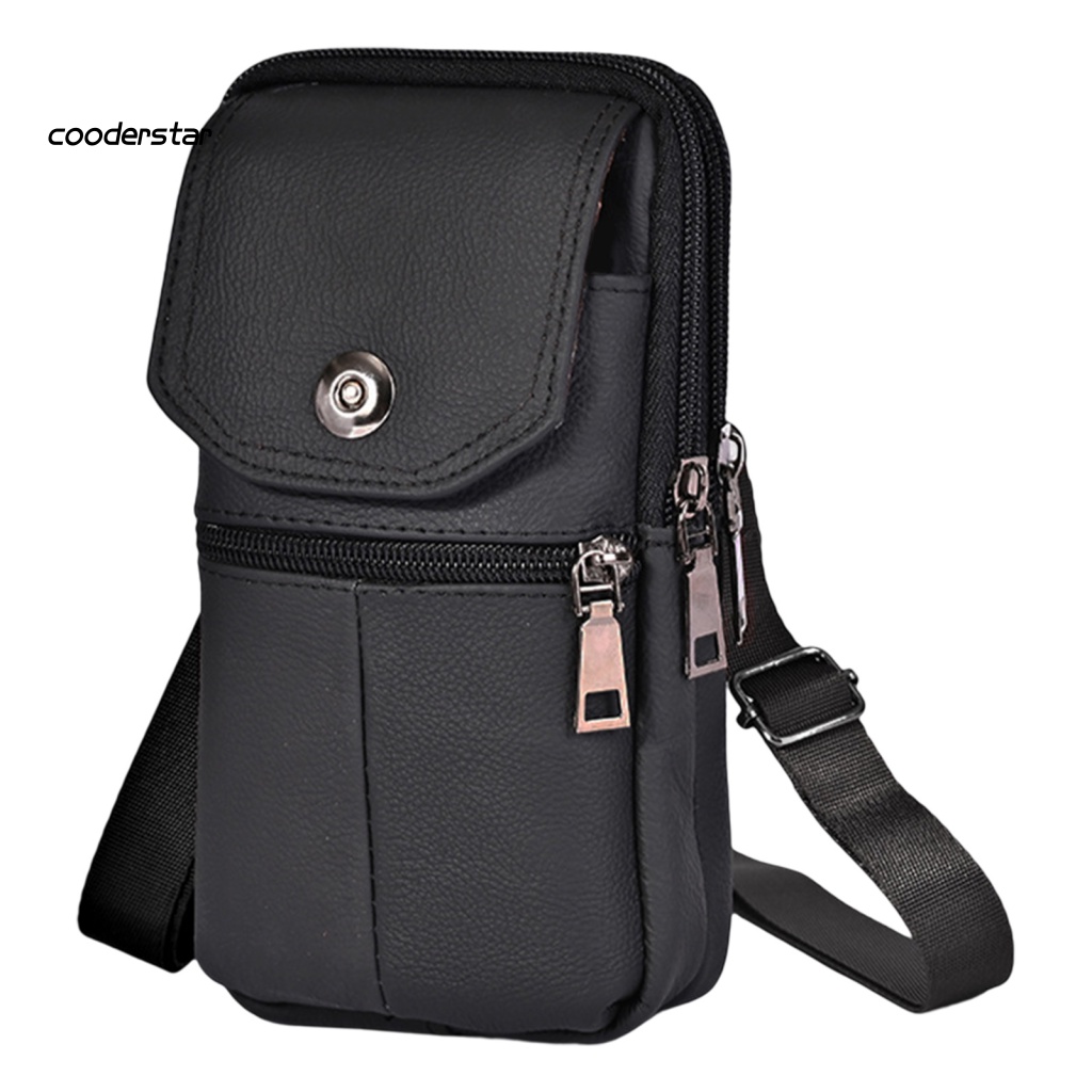 Túi Giả Da Đeo Chéo Mini Đựng Điện Thoại Đa Năng