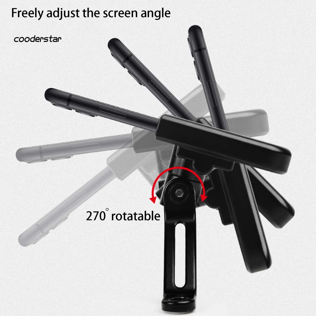 Giá Đỡ Điện Thoại Xoay 360 Độ Chống Nứt Gắn Xe Đạp Tiện Dụng